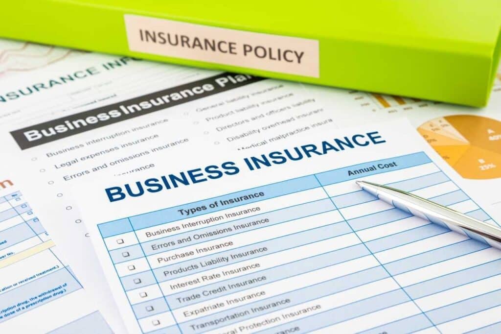 business insurance policy by Harvey Insurance